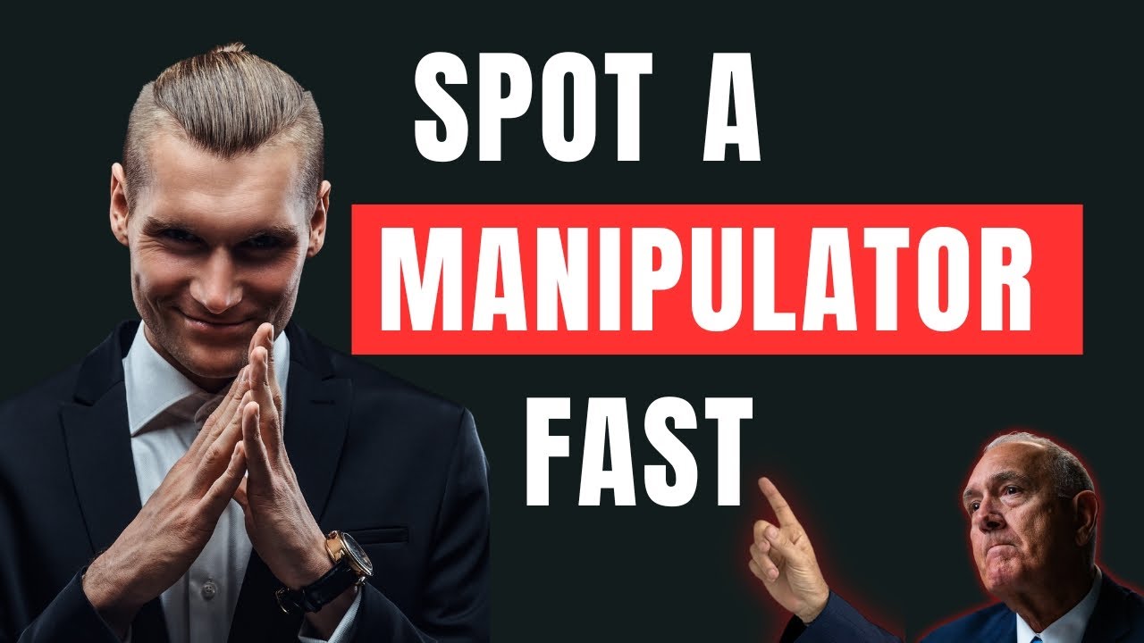 Spot a manipulator fast before they control you | JOE NAVARRO