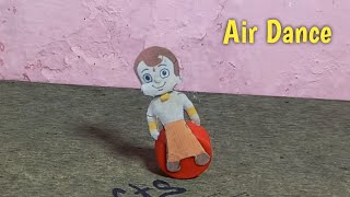 How to make Amezing dancing toy - Chhota bheem toy - R Crafts screenshot 5