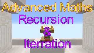 Redstone Commands: Episode 70 - Advanced Maths 4 - Recursion&Iteration - sqrt(x) [Java Edition 1.21]