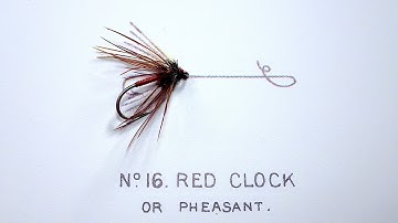 Tying the Red Clock or Pheasant (Soft Hackle/Wet Fly) with Davie McPhail