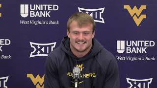 WVU Football Ben Cutter Press Conference 9/15/26
