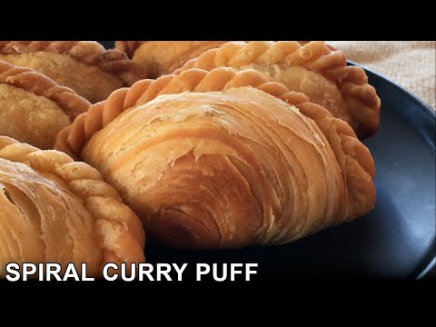 치킨 커리 퍼프 레시피 | 말레이시아식 국민 간식