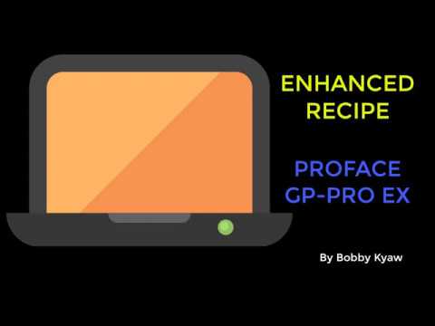 Download Proface HMI Enhanced recipe demo