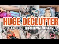 HUGE CLEAN DECLUTTER MINIMIZE ORGANIZE WITH ME | EXTREME SUMMER CLEANING MOTIVATION | CLEAN WITH ME