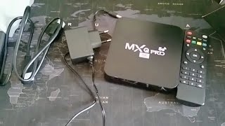 Best Android TV box unboxing | MXQ Pro 4k 5G TV Box