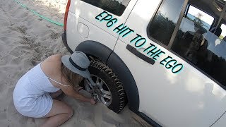 | Bogged Before I even Get To The Beach | Land Rover Discovery 3 Maserati Bogged On Beach