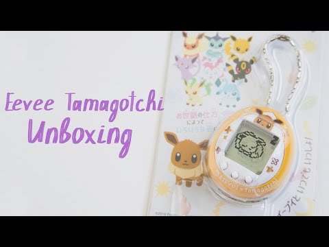 Eevee Tamagotchi Unboxing + How to Play