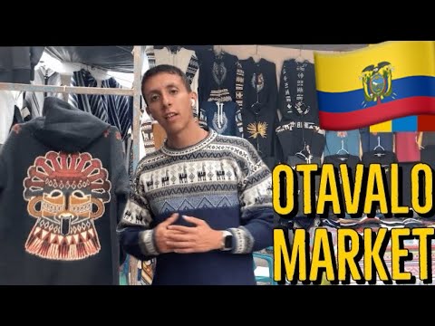 OTAVALO MARKET Plaza de Ponchos the BIGGEST indigenous  market in South America  welcome to OTAVALO