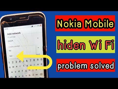 Nokia Mobile hiden Wi Fi problem | How to connect Hidden Wifi in Nokia Mobile