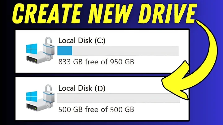 How to Create Partition in Windows 10 & Windows 11 | Create New Drive (Easy Steps)