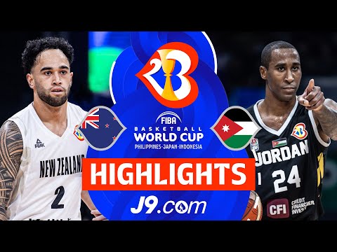 New Zealand 🇳🇿 vs Jordan 🇯🇴 | J9 Highlights | FIBA Basketball World Cup 2023