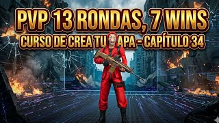 COMO CREAR UN PVP DE 13 RONDAS EN CREA TU MAPA FREE FIRE CRAFTLAND