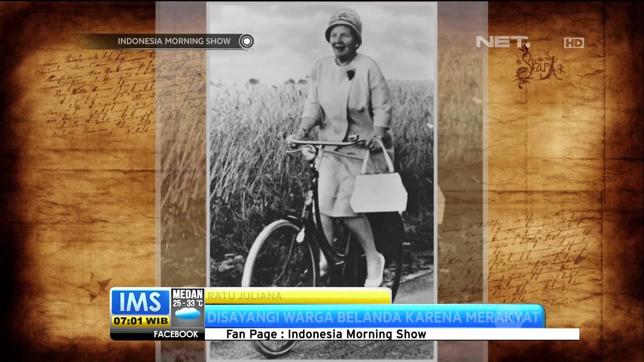 Todays History 30 April 1909 Ratu Juliana Lahir di Den Haag, Belanda - IMS