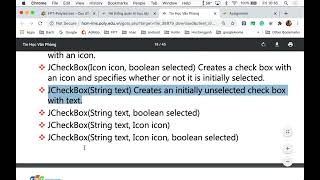 Java3 - Components  - Phần 1 - FPT Polytechnic