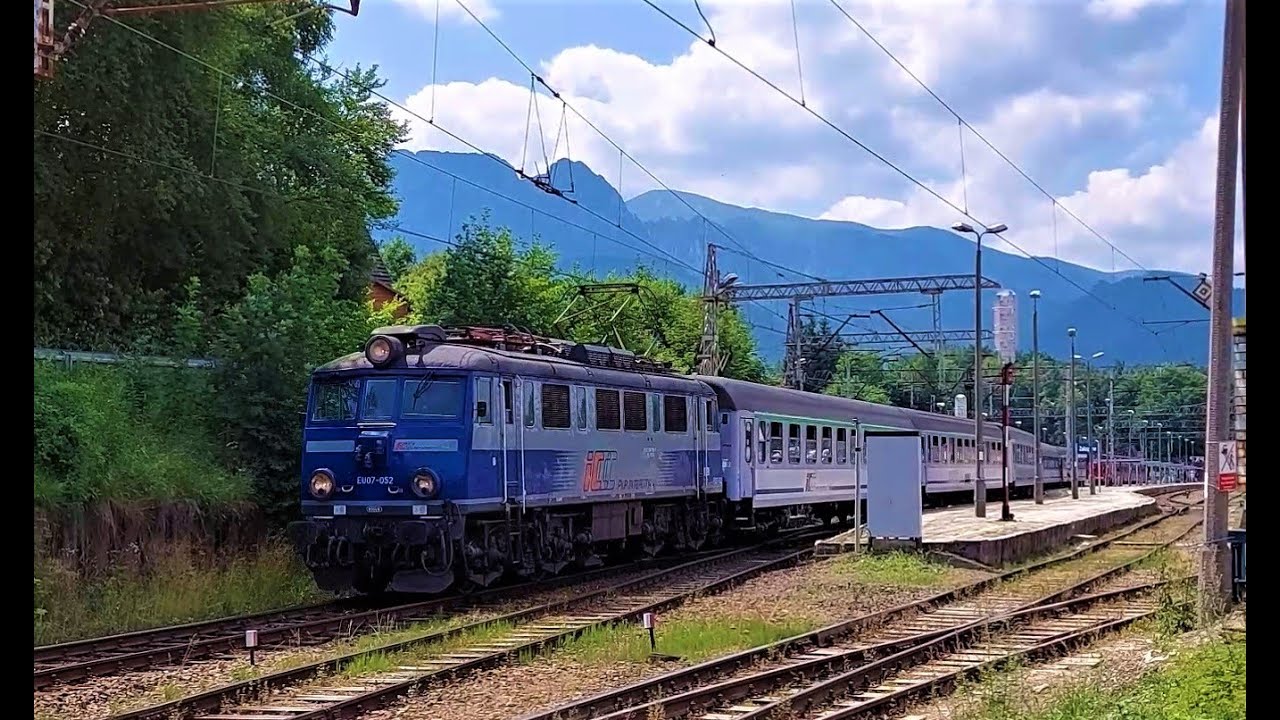 PKP Zakopane pod Giewontem IC Halny i TLK Małopolska