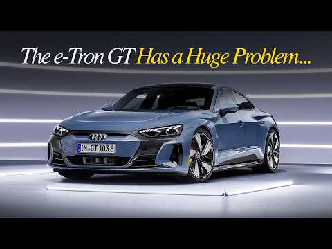 Why the Audi e-tron GT Has Completely Collapsed in Value