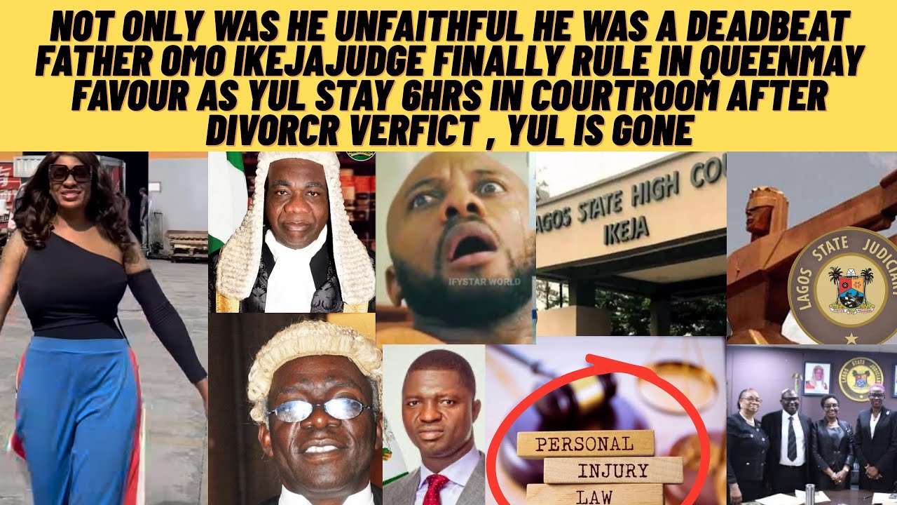 Breakincourtupdate as yUl divorce finalisation after ikejacrt declare deadbeat father, QUEENMAY rejo
