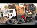 The rear axle thread had slipped but a genius craftsman reworked it