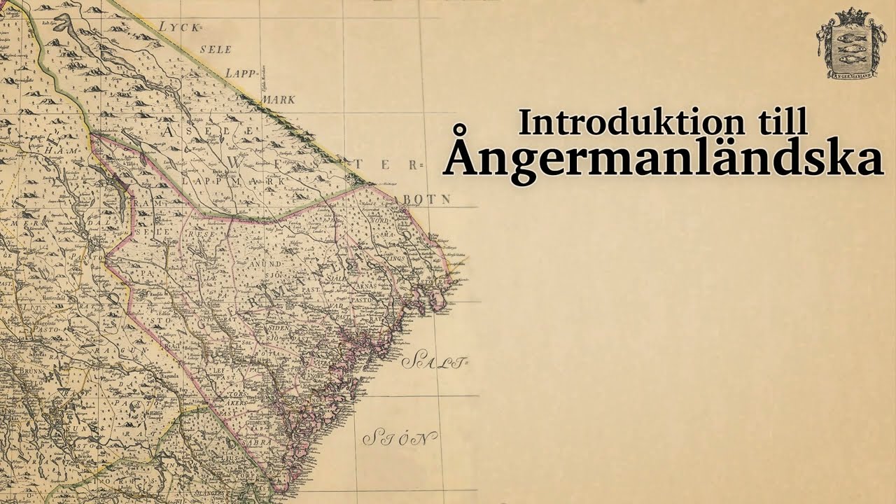 Introduktion till ångermanländska