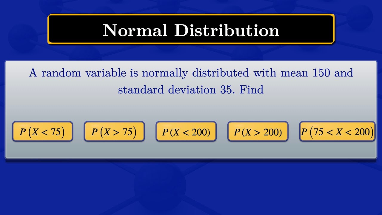 Probability | Normal Distribution - YouTube