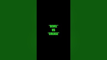 Bevel tool Vs Crease tool in Maya!