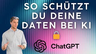 Datenkontrolle in ChatGPT | Datenschutz &amp; Einstellungen Erklärt