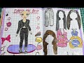 Paper doll dress up transformation…. Paper play with Relaxing ASMR ✨