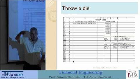 Lecture 4: Random Numbers; Binomial Model