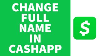 How to Change Full Name in Cashapp | Reset Profile Name on Cash App