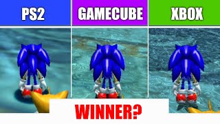 Sonic Hereos PS2 vs Gamecube vs XBOX Comparison upscaled by RetroTINK 5x 1080p