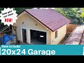 How to Build a Garage - Time Lapse