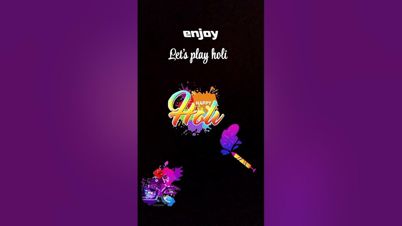 happy holi for school