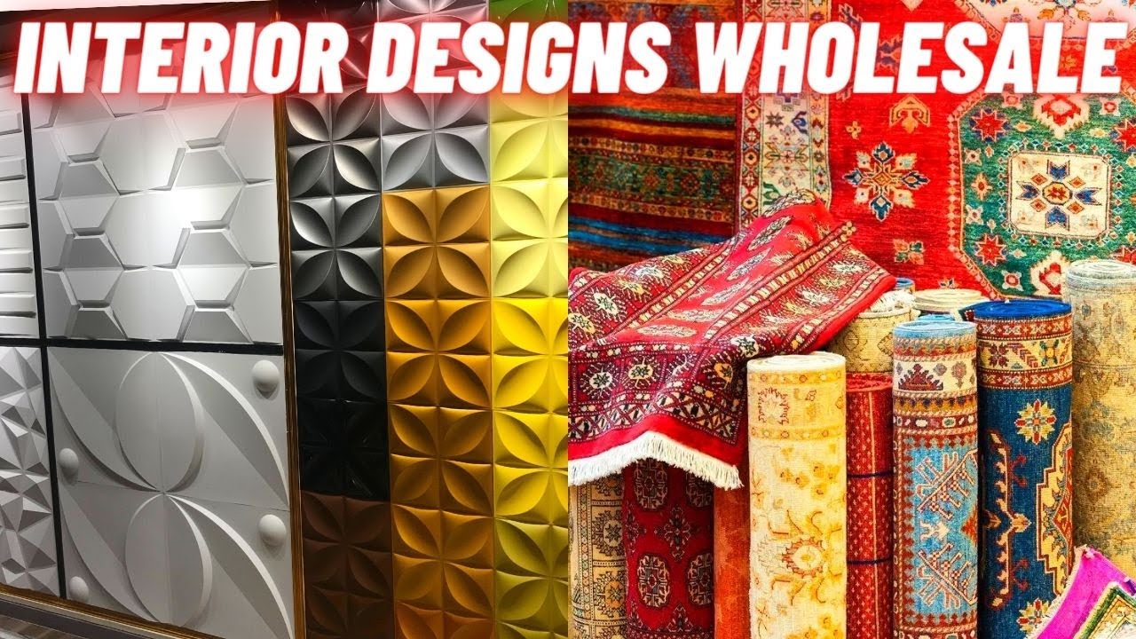 Carpets & Rugs Wholesale Market 3D Wallpaper in Rawalpindi Pakistan