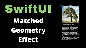 Matched Geometry Effect in SwiftUI #matchedGeometryEffect #swiftui #ios
