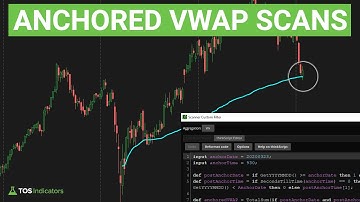Build an Anchored VWAP Scan for ThinkOrSwim in 10 Minutes