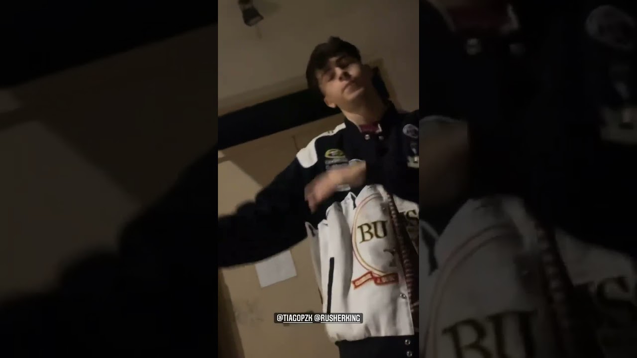 Tiago PZK y Rusher King bailando No Me Conocen