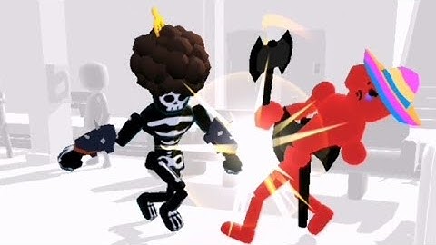 Stickman Ragdoll Fighter - Android Gameplay Level 9 #shorts