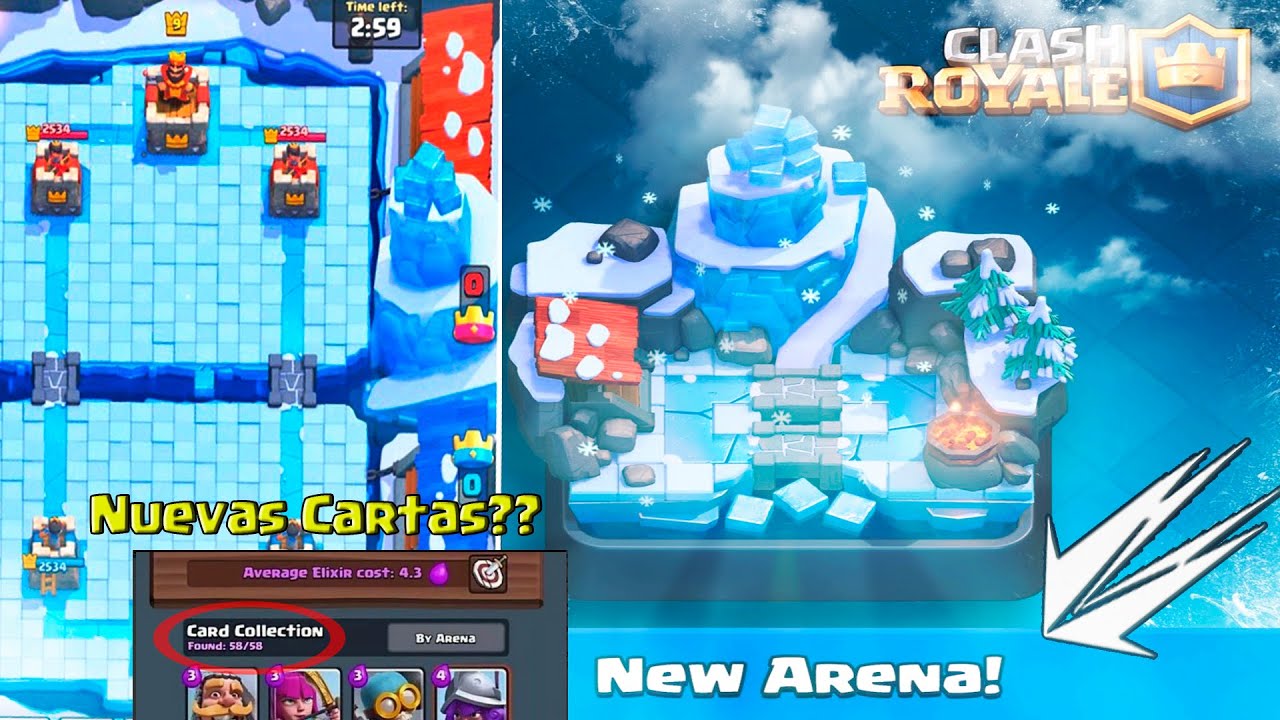 juegos panamericanos 2019 en vivo NUEVA ARENA Y NUEVAS CARTAS - Primer SNEAK PEEK - Clash Royale