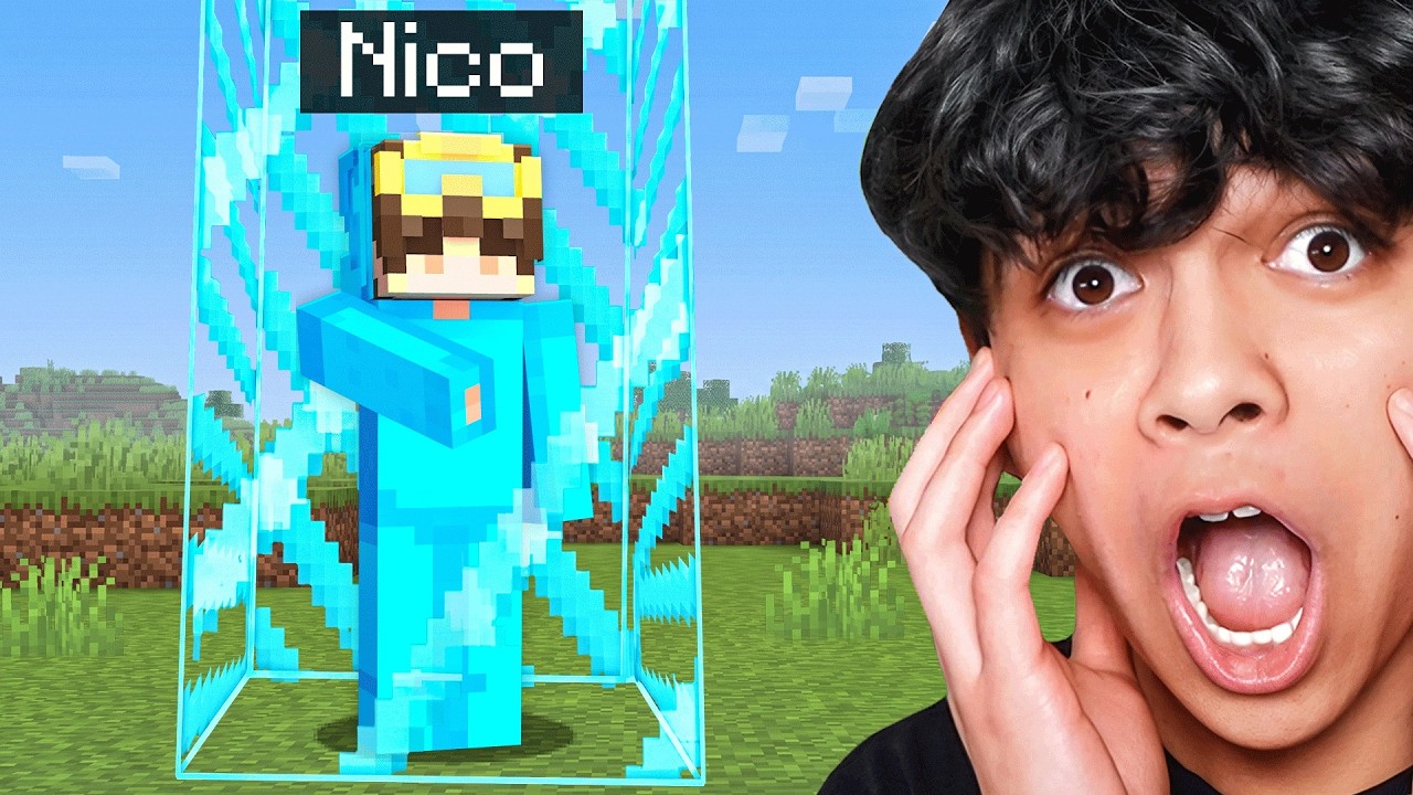 Minecraft But I'm Stuck in a 1x1 Border.. - YouTube