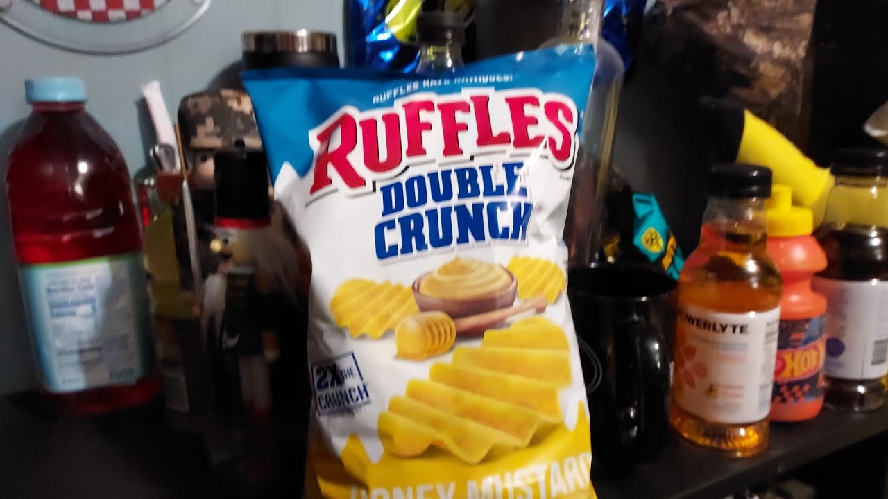 Josh's Snack & Candy Reviews RUFFLES DOUBLE CRUNCH Honey Mustard Flavor