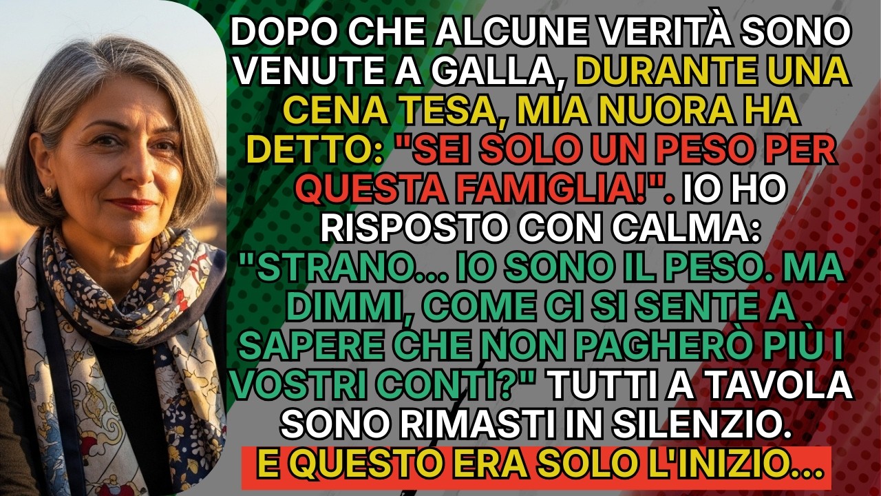 “Non servi a nulla”. Ho aspettato la cena per mostrare a mio figlio chi comanda davvero.