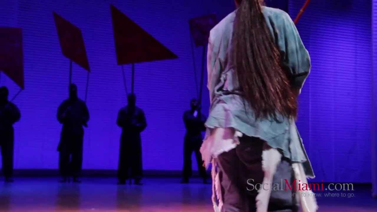 Diana Garle in The Red Thread at Miami Theater Center