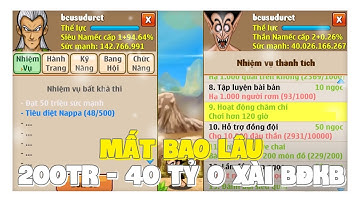 Ngọc Rồng Online - Không Dùng Bản Đồ Kho Báu Up Lên 40 Tỉ Mất Bao Lâu