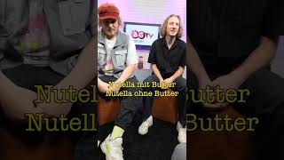 Nutella mit oder ohne Butter?! Feat. Maël & Jonas | #shorts | Bubble Gum TV