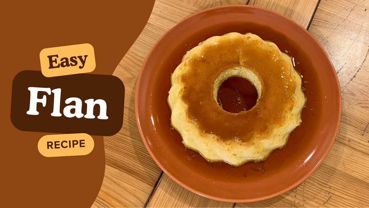 Простой рецепт флана (с крем-карамелью)