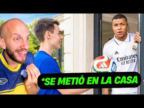 Español intenta Jugar al Fútbol en la CASA de LEYENDAS del Real Madrid