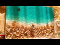 Make a ocean professional🌊/tutorial resin epoxy ocean 🪸