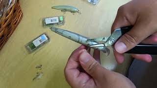 REPLACEMENT Split Rings/Hooks - LUCKY CRAFT 110SP & 115MR