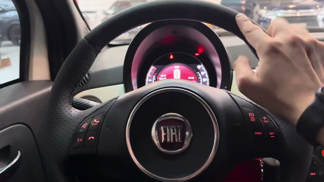 Fiat 500 2012 - instalação e programação de velocimetro digital