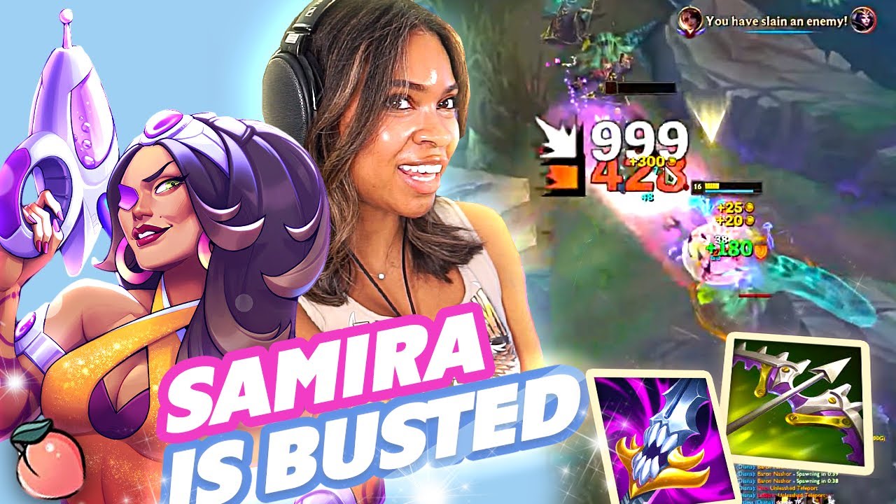 HOW TO SOLO CARRY (Samira ADC) // League of Legends Ranked Gameplay Mrs Chim Chim